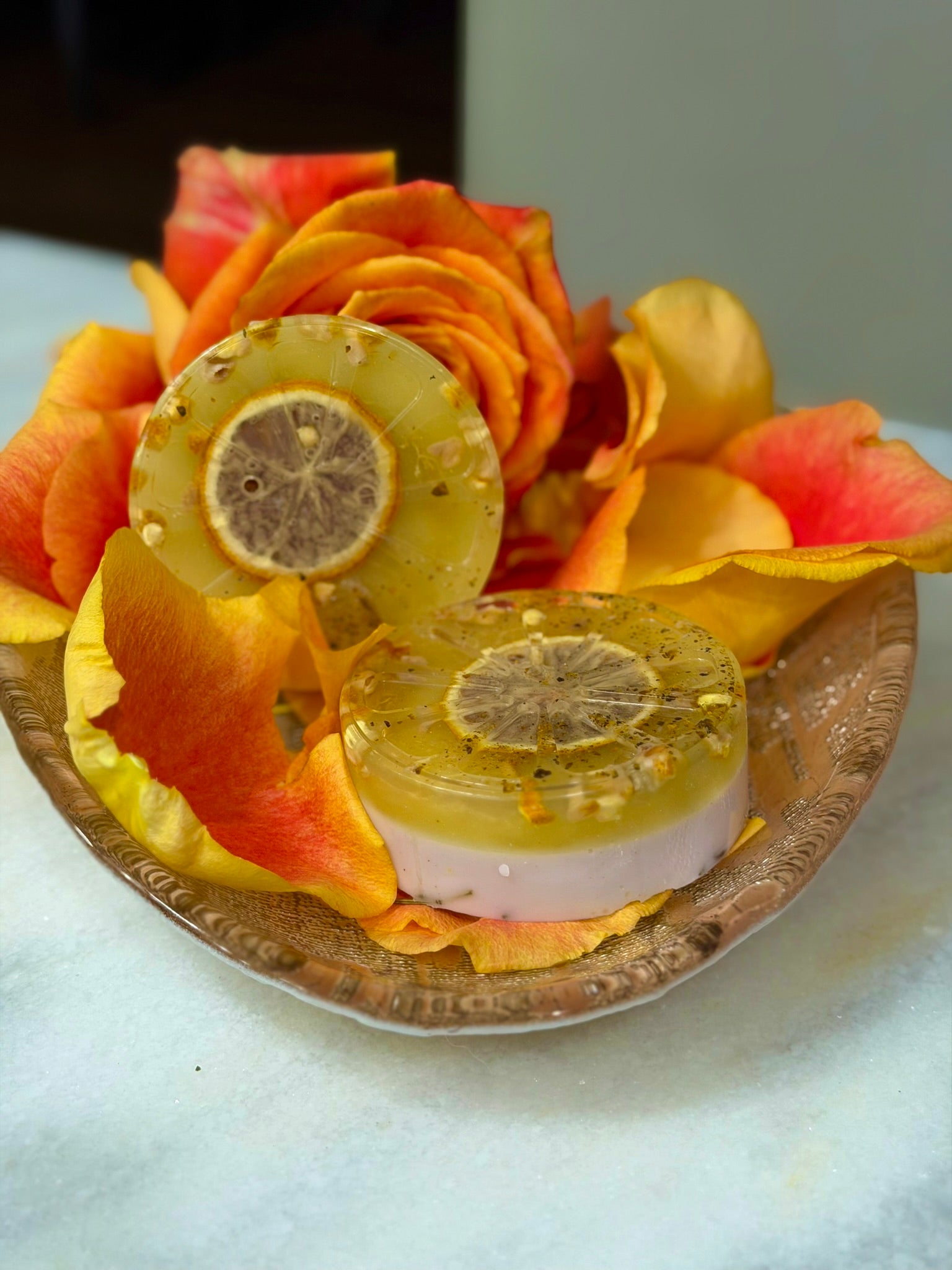 💛 Lemon Lavender –  Energetically Infused Joy & Clarity Bar