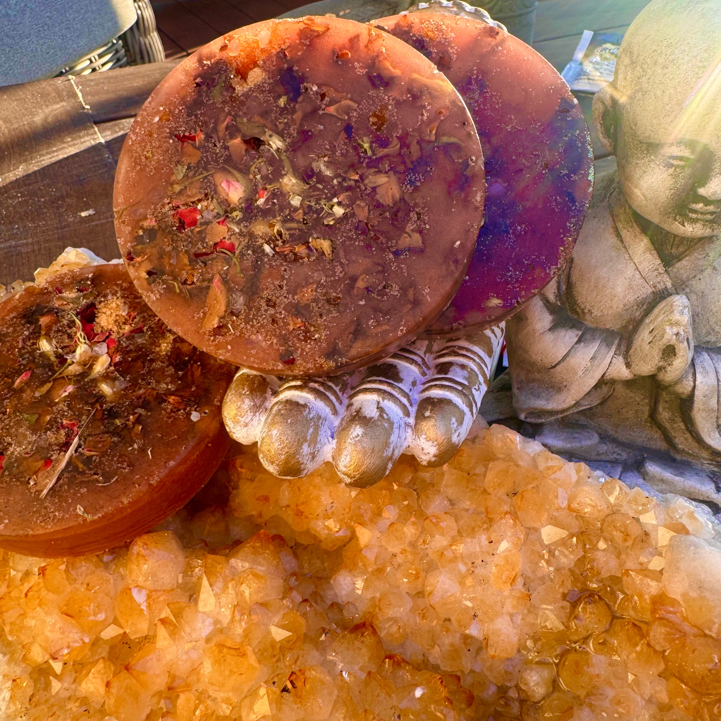 Energetically Infused-🤎✨ Brown Sugar Amber – Comfort & Grounding Soap