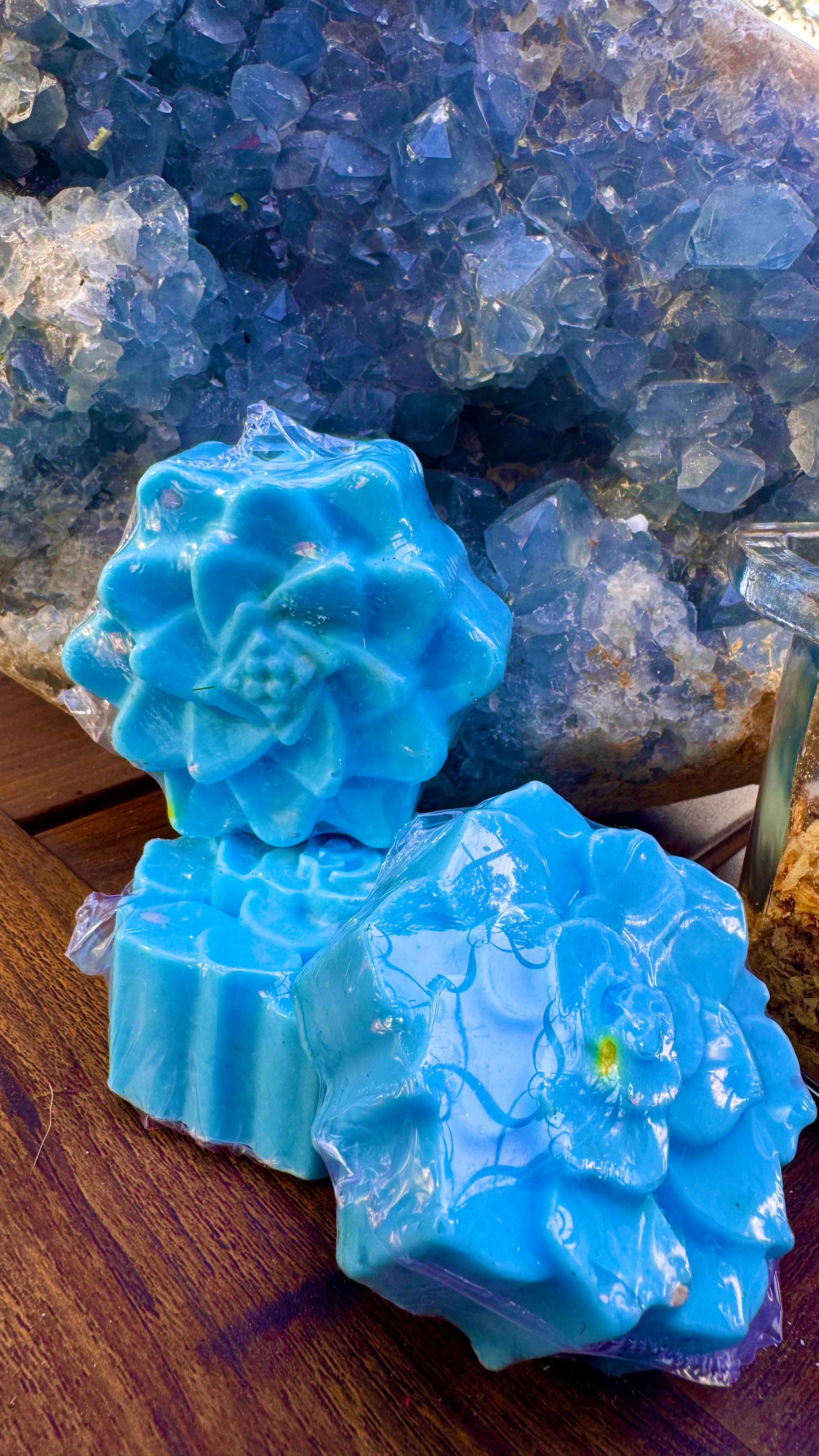 Energetically infused Soap -🪷💙 Blue Lotus Flower – Divine Dreams Soap