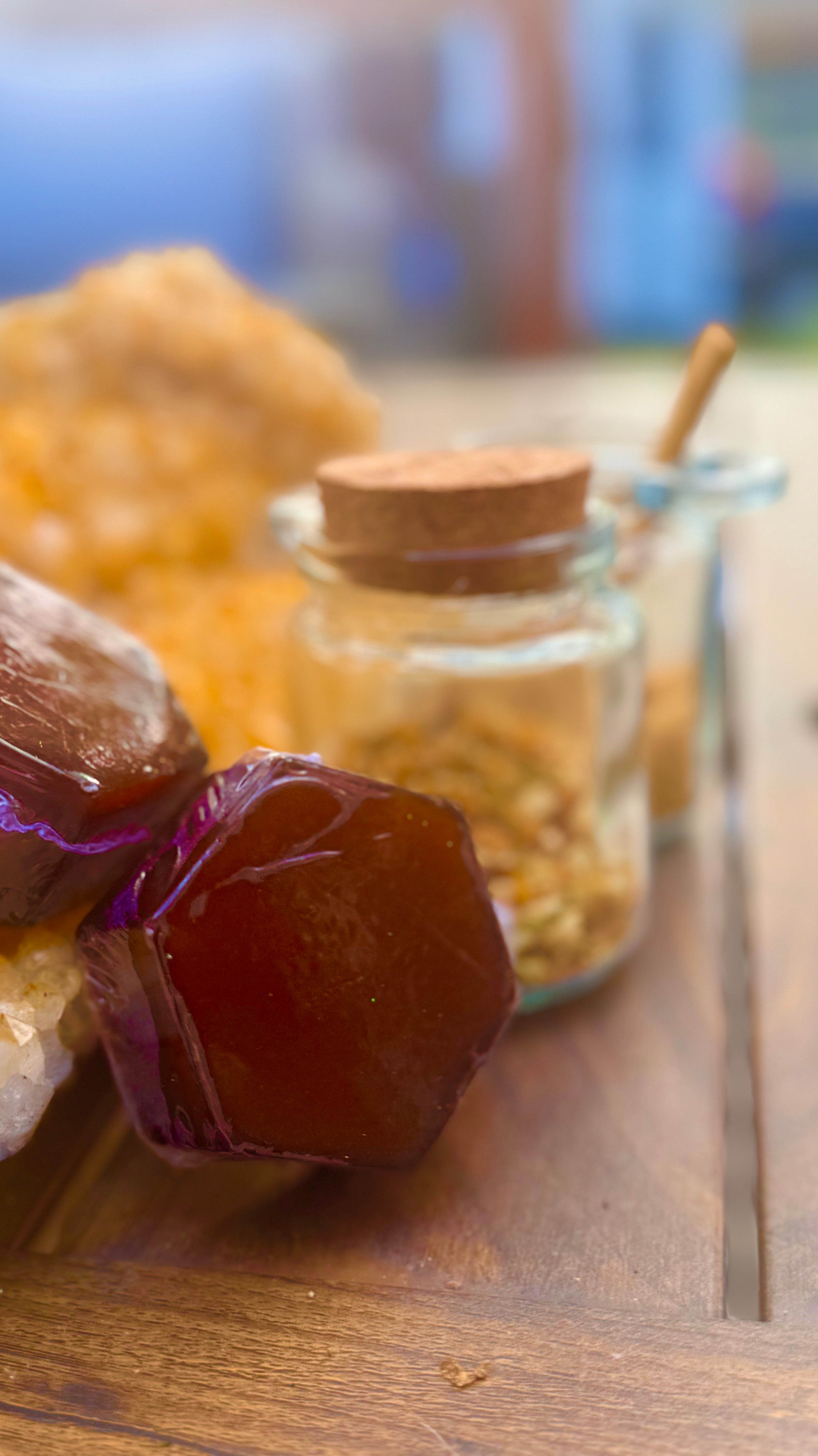 Energetically Infused-🤎✨ Brown Sugar Amber – Comfort & Grounding Soap